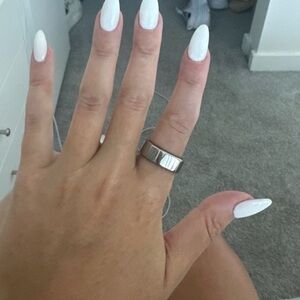 OURA gen 3 horizon silver size 8